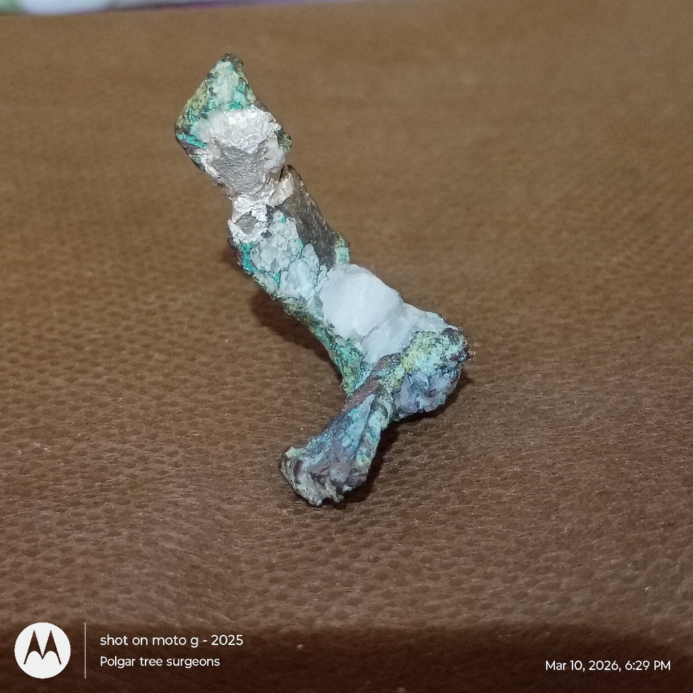 Native Silver calcite Copper Specimen | Mineralogical & Geological Collectors